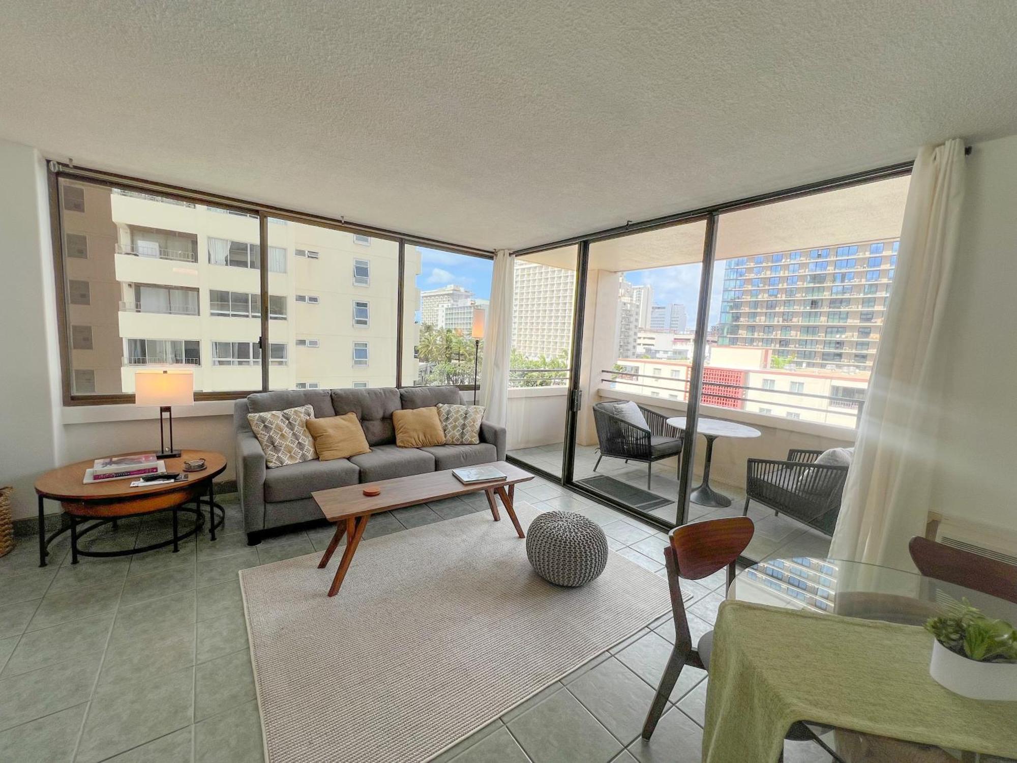 Serene Waikiki Skytower 1-bedroom Apartment Honolulu